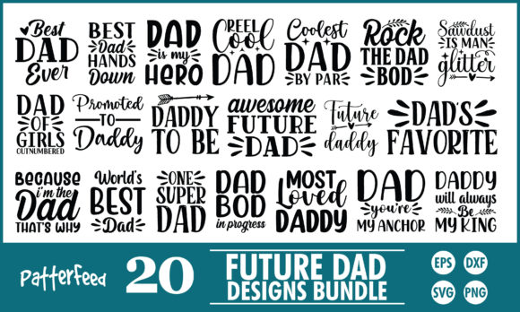 Download Future Dad Designs, Future Dad SVG File - Premium Bundle