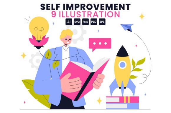 Download 9 Self Improvement Illustration - Self improvement Collection